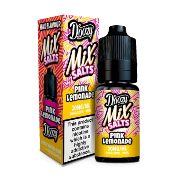 Doozy Mix Salts Pink Lemonade Nic Salt E liquid 10x10ml