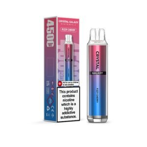 Fizzy Cherry Crystal Galaxy 4500 Disposable Vape Device