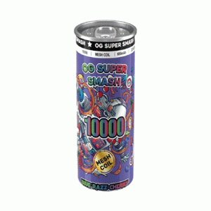 Buy OG Super Smash 10000 Blue Razz Cherry Disposable Vape Device - 20MG