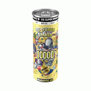 Buy OG Super Smash 10000 Pineapple Ice Disposable Vape Device - 20MG