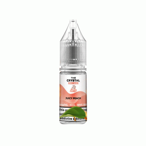 The Crystal Pro Max Juicy Peach Nic Salt E-Liquid 10x10ml