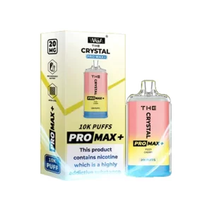 Buy The Crystal Pro Max Plus 10000 Fizzy Cherry Disposable Vape Device - 20MG