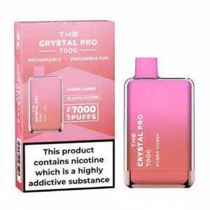 Buy Hubba Bubba The Crystal Pro 7000 Disposable Vape Device